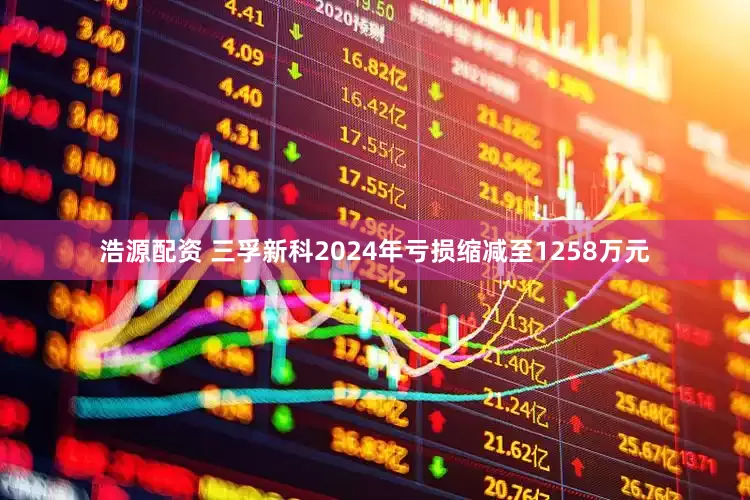 浩源配资 三孚新科2024年亏损缩减至1258万元